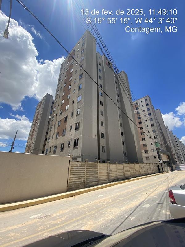 Apartamento em Contagem, Maria Da Conceicao, Rua F, N. 200, Apto 201, Tr 3 Subcond 2, MG. Área: 43.31m2