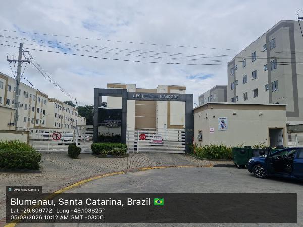 Apartamento em Blumenau, Itoupava Central, Rua Rudolfo Walter, N. 1449, Apto 202, Bl 27 Res Bendorf, SC. Área: 38.4m2