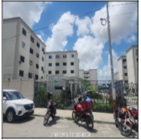 Apartamento em Fortaleza, Cajazeiras, Rua A, N. 255, Apto 401, Bl 1, CE. Área: 44.28m2