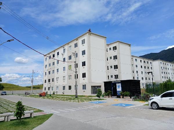 Apartamento em Nova Iguaçu, Cabucu, Avenida Abilio Augusto Tavora, N. 6045, Apto 401, Bl 10, RJ. Área: 40.54m2