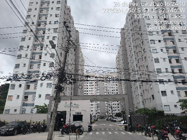 Apartamento em Rio de Janeiro, Bonsucesso, Avenida Itaoca, N. 1064, Apto 1410, Bl 02, RJ. Área: 37.27m2 Apartamento em Rio de Janeiro, Bonsucesso, Avenida Itaoca, N. 1064, Apto 1410, Bl 02, RJ. Área: 37.27m2