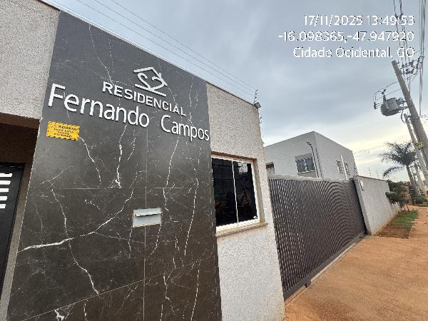 Apartamento em Cidade Ocidental, Mansoes Recreio Mossoro, Quadra Quadra 7, N. Sn, Apto 101, Bl O Terreo Lt 11 Rua Osvaldo Cruz, GO. Área: 53.54m2