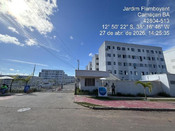 Apartamento em Camaçari, Boa Uniao (abrantes), Rua D, N. Sn, Apto 201, Bloco 04 Lote 01 Vg 391, BA. Área: 40.4m2