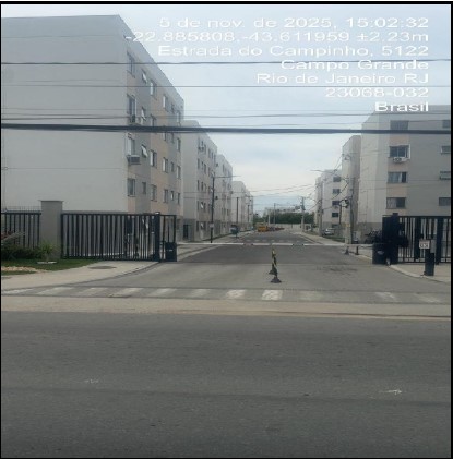 Apartamento em Rio de Janeiro, Cosmos, Estrada Do Campinho, N. 5300, Apto 503, Bl 22, RJ. Área: 43.94m2 Apartamento em Rio de Janeiro, Cosmos, Estrada Do Campinho, N. 5300, Apto 503, Bl 22, RJ. Área: 43.94m2