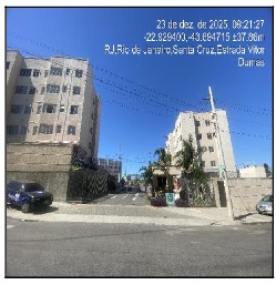 Apartamento em Rio de Janeiro, Santa Cruz, Rua Macapa, N. 273, Apto 111, Bl 03, RJ. Área: 41.07m2