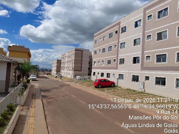Apartamento em Águas Lindas de Goiás, Mansoes Olinda, Quadra Qa 33, N. Sn, Apto 404, 4º Pavimento Torre 07, GO. Área: 46.22m2