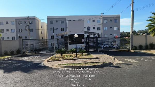 Apartamento em Bauru, Jardim Country Club, Rua Augusto Paulo Lima, N. 1-84, Apto 503, Bl 05, SP. Área: 39.3m2