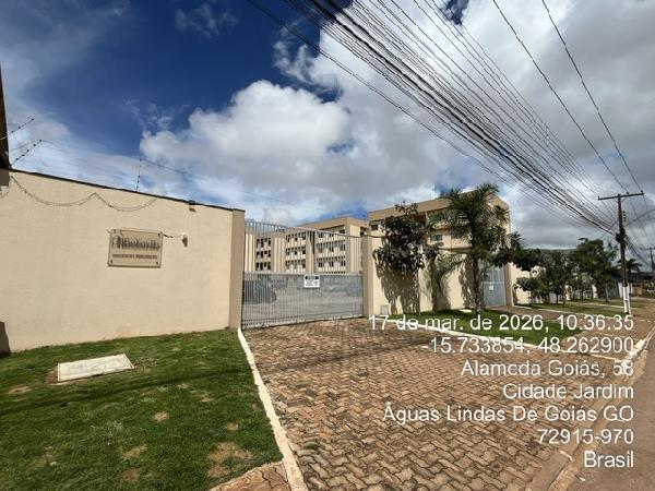 Apartamento em Águas Lindas de Goiás, Mansoes Centro Oeste, Alameda Goias, N. Sn, Apto 303, Bl I Vg 139, GO. Área: 59.97m2 Apartamento em Águas Lindas de Goiás, Mansoes Centro Oeste, Alameda Goias, N. Sn, Apto 303, Bl I Vg 139, GO. Área: 59.97m2