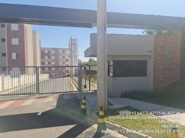 Apartamento em Monte Mor, Residencial Parque Do Cafe Ii, Rua Sete, N. 328, Apto 303, Bl 16 Vg 98, SP. Área: 50.99m2