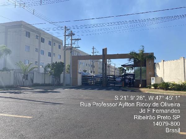 Apartamento em Ribeirão Preto, Jardim Ouro Branco, Rua Professor Aylton Ricoy De Oliveira, N. 605, Apto 304, Bl 09 Vg 80 Lt 1 Qd 1, SP. Área: 40.82m2