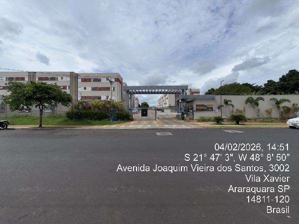 Apartamento em Araraquara, Jardim Brasil (vila Xavier), Avenida Joaquim Vieira Dos Santos, N. 2929, Apto 13, 1 Pavimento Bl B Torre 3, SP. Área: 43.06m2