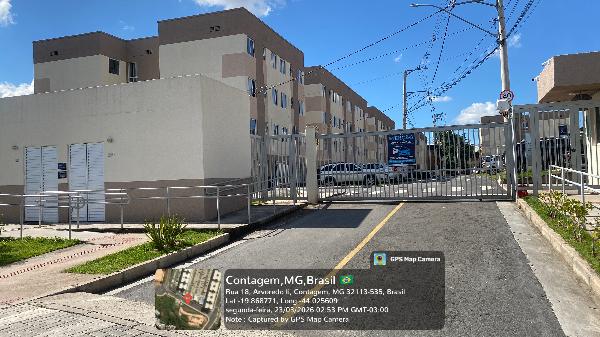 Apartamento em Contagem, Alto Da Conquista, Rua 18, N. 185, Apto 204, Bl 17, MG. Área: 42.41m2
