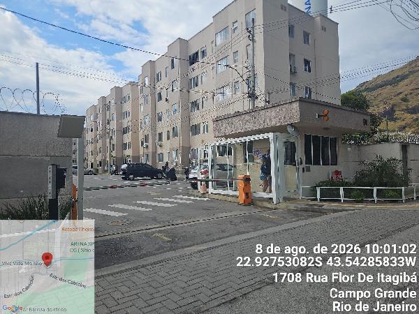 Apartamento em Rio de Janeiro, Campo Grande, Rua Flor De Itagiba, N. 50, Apto 209, Bl 04, RJ. Área: 41.19m2