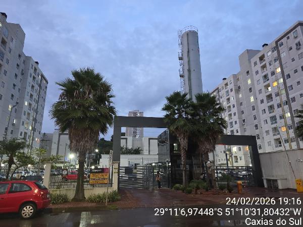 Apartamento em Caxias do Sul, Panazzolo, Rua Santo Dalfovo, N. 237, Apto 203, Bl 09, 2º Pav, Vg Nº 324, RS. Área: 38.49m2