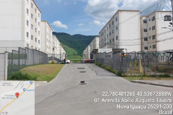 Apartamento em Nova Iguaçu, Cabucu, Avenida Abilio Augusto Tavora, N. 6045, Apto 402, Bl 02, RJ. Área: 40.54m2
