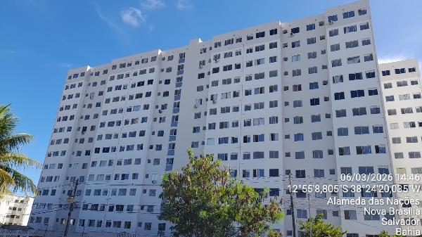 Apartamento em Salvador, Nova Brasilia, Alameda Das Nacoes, N. 130, Apto 1001, Bl 02, BA. Área: 38.7m2