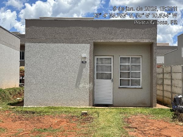 Casa em Ponta Grossa, Neves, Rua Orlando Borsato (Ant Rua 29), N. 198, Qd 35 Lt 04, PR. Área: 48.64m2