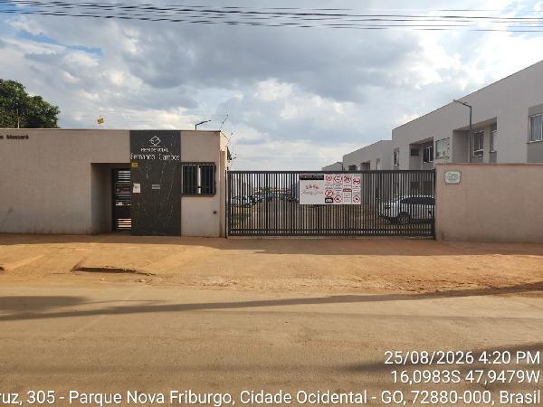 Apartamento em Cidade Ocidental, Mansoes Recreio Mossoro, Rua Osvaldo Cruz, N. Sn, Apto 104, Bl K Vg 83 Lt 11 Qd 07, GO. Área: 53.54m2