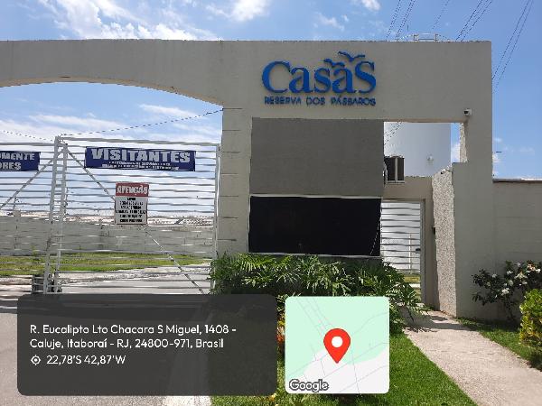 Casa em Itaboraí, Caluge, Estrada Ademar Ferreira Torres, N. S/N, Qd D Cs 11, RJ. Área: 51.6m2
