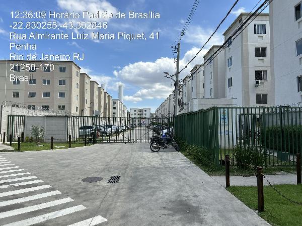 Apartamento em Rio de Janeiro, Bras De Pina, Avenida Marlene Cunha, N. 500, Apto 406, Bl 12, RJ. Área: 40.54m2
