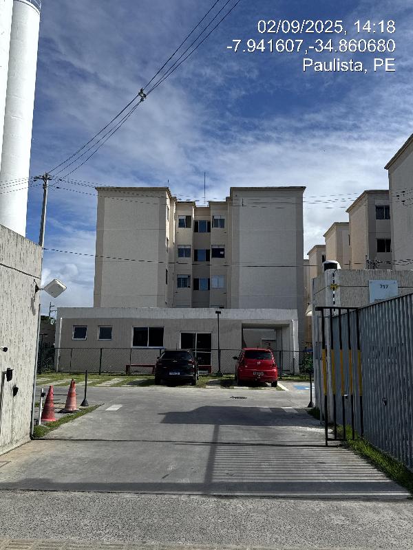 Apartamento em Paulista, Maranguape I, Rua Maria Emilia Boeckmann, N. 717, Apto 02, Bl 12, PE. Área: 41.79m2