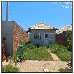 Casa em Araçatuba, Residencial Sylvio José Venturolli, Rua Tereza De Jesus Pugina Silva, N. 59, Lt 6, Qd 03, SP. Área: 44.82m2