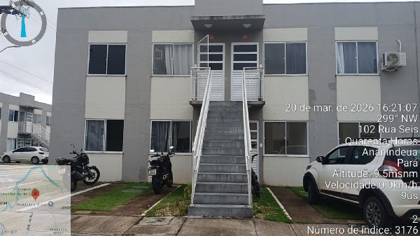 Apartamento em Ananindeua, Quarenta Horas (coqueiro), Avenida Governador Helio Da Mota Gueiros, N. 436, Apto 119, Bloco 18, PA. Área: 65.44m2