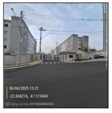 Apartamento em Hortolândia, Jardim Das Flores, Rua Erminio Alexandre Da Silva, N. 50, Apto 22, Bloco A, SP. Área: 40.9m2