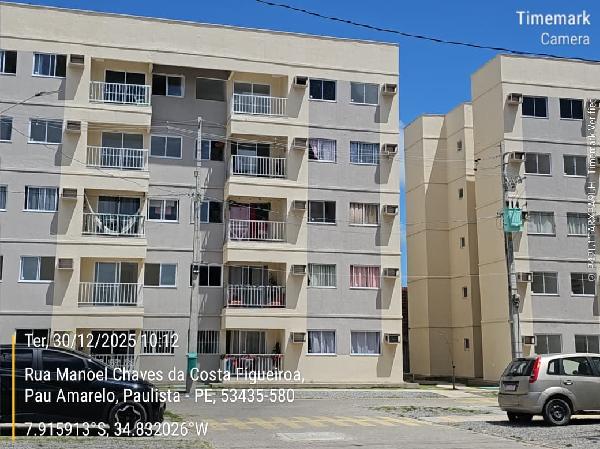 Apartamento em Paulista, Pau Amarelo, Rua Manoel Chaves Da Costa Figueiroa, N. 1180, Apto 208, Bl 02, PE. Área: 45.87m2