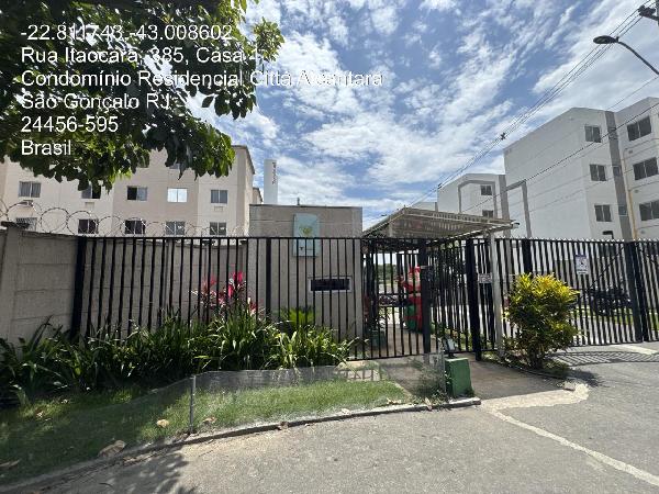 Apartamento em São Gonçalo, Trindade, Rua Itaocara, N. 400, Apto 103, Bl 14, RJ. Área: 40.54m2