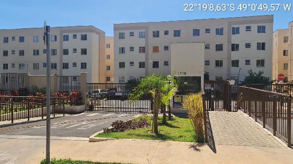 Apartamento em Bauru, Jardim Country Club, Rua Augusto Paulo Lima, N. 1-166, Apto 502, Bl 03 Vg 238, SP. Área: 39.3m2