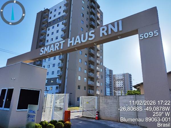 Apartamento em Blumenau, Itoupava Central, Rua Gustavo Zimmermann, N. 5095, Apto 403, Bl A Vg 92, SC. Área: 45.02m2
