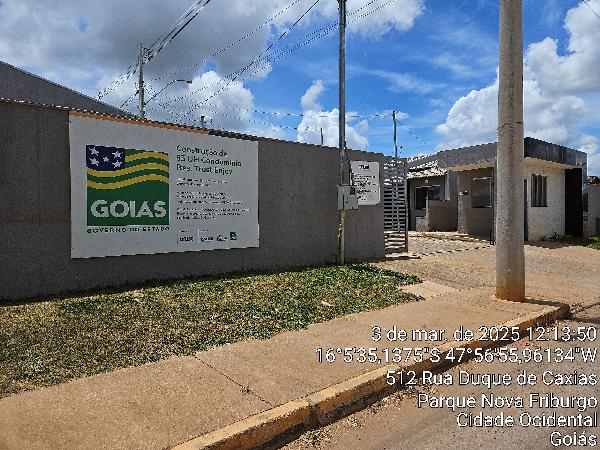 Casa em Cidade Ocidental, Mansoes Recreio Mossoro, Rua Rui Barbosa, N. Sn, Cs 72, Qd 02, Lt 03, GO. Área: 69.3m2