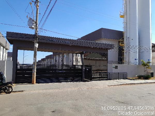 Apartamento em Cidade Ocidental, Mansoes Recreio Mossoro, Qd 4, N. Sn, Apto 103, Bl K Vg 103  Lt 11  Rua Barbosa, GO. Área: 53.44m2
