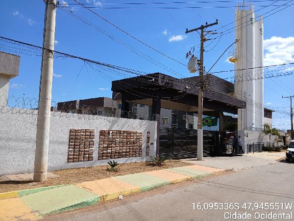 Apartamento em Cidade Ocidental, Mansoes Recreio Mossoro, Quadra 4, N. Sn, Apto 104, Bl K Lt 11 Rua Barbosa Vg 104, GO. Área: 53.44m2