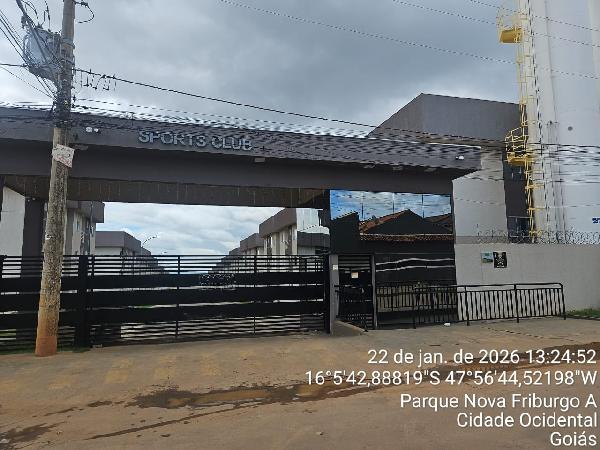 Apartamento em Cidade Ocidental, Mansoes Recreio Mossoro, Quadra 4, N. Sn, Apto 104, Bl O Lt 11 Terreo Rua Barbosa, GO. Área: 53.44m2