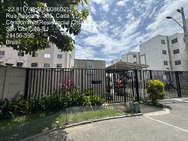 Apartamento em São Gonçalo, Trindade, Rua Itaocara, N. 400, Apto 103, Bl 20, RJ. Área: 40.54m2