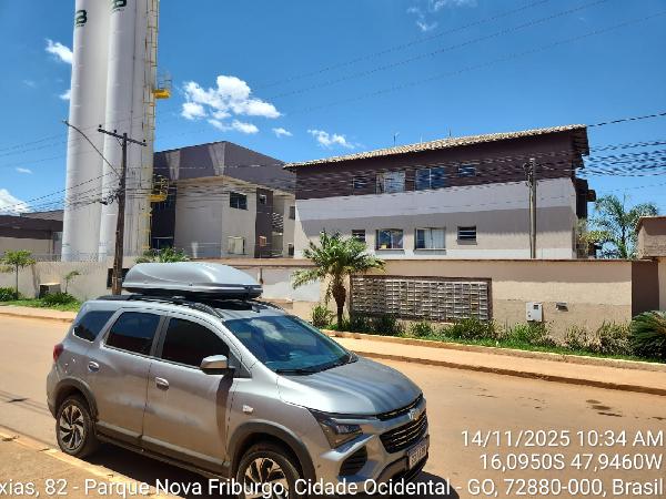 Apartamento em Cidade Ocidental, Mansoes Recreio Mossoro, Quadra Quadra 4, N. S/N, Apto 103, Lt 11 Bl I Rua Barbosa, GO. Área: 53.44m2