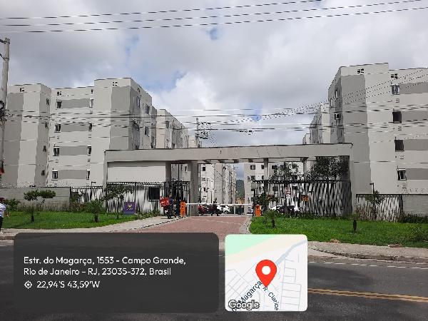 Apartamento em Rio de Janeiro, Guaratiba, Estrada Do Magarca, N. 1553, Apto 505, Bl 12 Lt 01, RJ. Área: 42m2