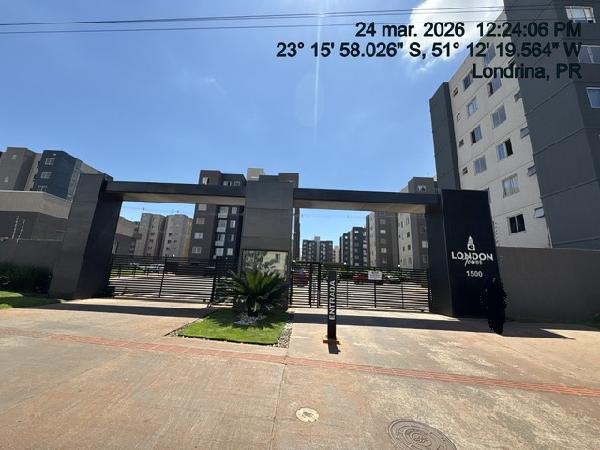 Apartamento em Londrina, Jardim Maria Celina, Avenida Giocondo Maturi, N. 1500, Apto 603, Bl 9 Lt 5 Qd 4, PR. Área: 42.38m2
