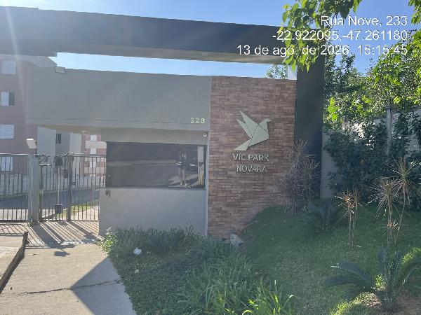 Apartamento em Monte Mor, Residencial Parque Do Cafe Ii, Rua Sete, N. 328, Apto 102, 1 Pav Bl 14 Vg 49, SP. Área: 50.99m2