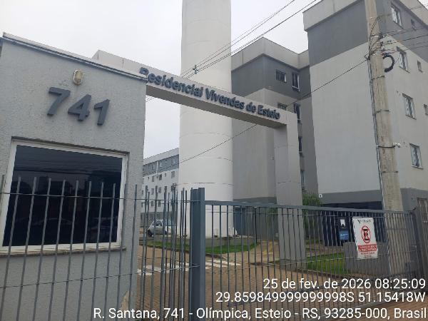 Apartamento em Esteio, Olímpica, Rua Santana, N. 741, Apto 402, Bl I Vg 121, RS. Área: 41.23m2