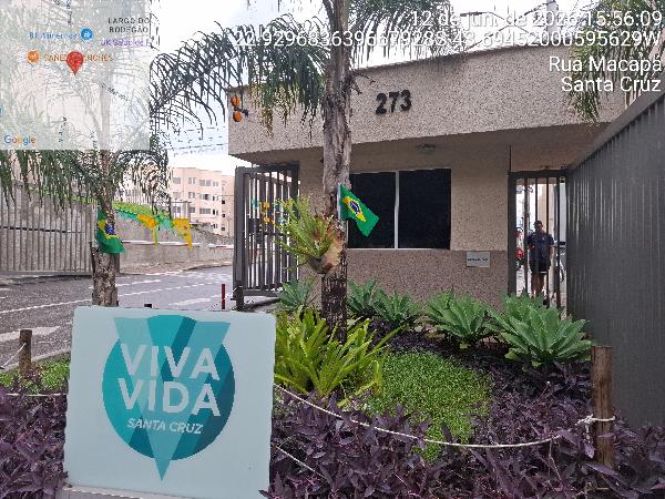 Apartamento em Rio de Janeiro, Santa Cruz, Rua Macapa, N. 273, Apto 505, Bl 02, RJ. Área: 41.07m2