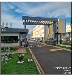 Apartamento em Piracicaba, Chacaras Agua Branca, Rua Francisco Antonio Da Rocha, N. 185, Apto 214, Torre 08, SP. Área: 45.99m2