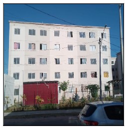 Apartamento em Salvador, Areia Branca, Rua Viver Areia Branca, N. 155, Apto 204, Bl 18  Pav 03, BA. Área: 40.53m2