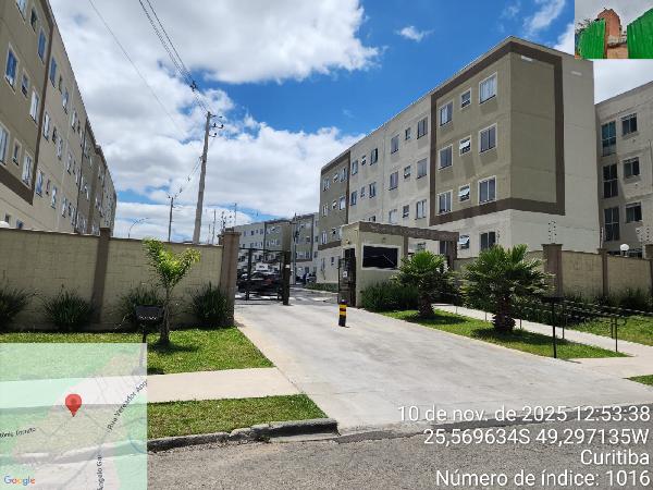 Apartamento em Curitiba, Umbara, Rua Ignacio Wacheski, N. 310, Apto 204, Bl 02, PR. Área: 38.2m2