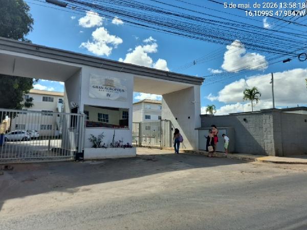 Apartamento em Valparaíso de Goiás, Chacaras E Mansoes Santa Maria, Rua 8, N. Sn, Apto 301, Bl 23 2 Pav Vg 139 Ch 37 Qd 08, GO. Área: 48.92m2