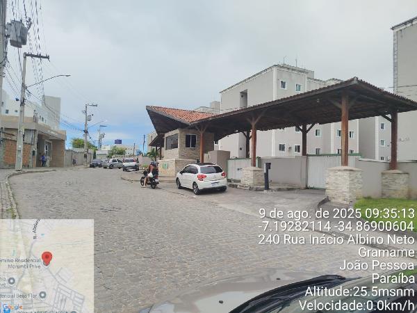Apartamento em João Pessoa, Gramame, Rua Inacio Albino Neto, N. 240, Apto 101, Bl 23, PB. Área: 45.09m2