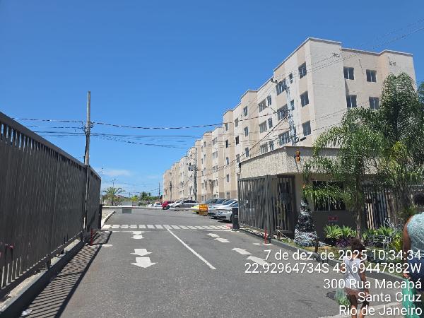 Apartamento em Rio de Janeiro, Santa Cruz, Rua Macapa, N. 273, Apto 511, Bl 05, RJ. Área: 41.07m2 Apartamento em Rio de Janeiro, Santa Cruz, Rua Macapa, N. 273, Apto 511, Bl 05, RJ. Área: 41.07m2