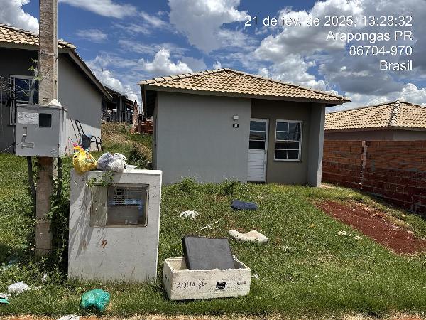 Casa em Arapongas, Loteamento Bem Viver Arapongas, Rua Batuira De Bico Torto, N. 185, Lt 36 Qd 16, PR. Área: 43.85m2